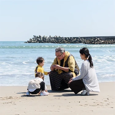 海辺の家族
